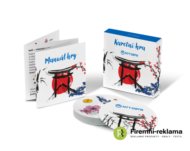 Card game round cards, 31 pieces - Packaging: 200pcs