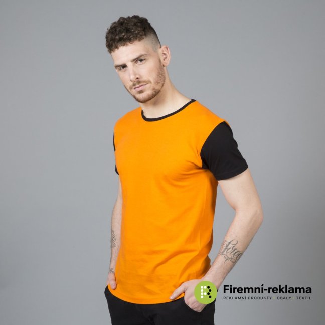 James Ross T-shirt Lisbona - Colour: melange, Size: S