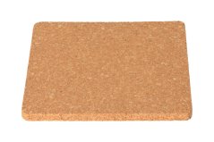 Cork mat under the pot square 19x19 cm