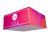 Textile hanging banner