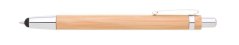 TURAL BLACK TOUCH Bamboo / metal pen