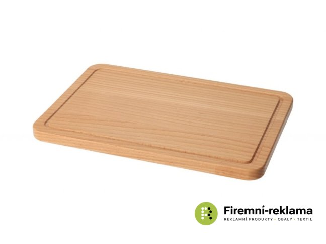Firemní dárek - Bukové prkénko s drážkou Firemní dárek - Bukové prkénko s drážkou