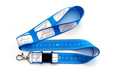 Neck Lanyard with printed Meter Scale