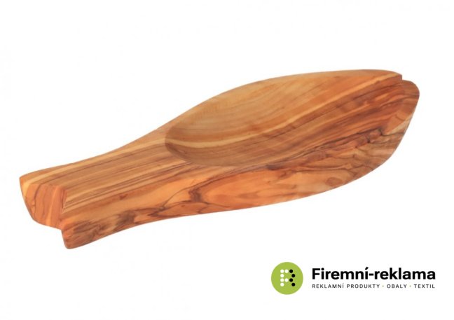 Olive wood bowl - fish