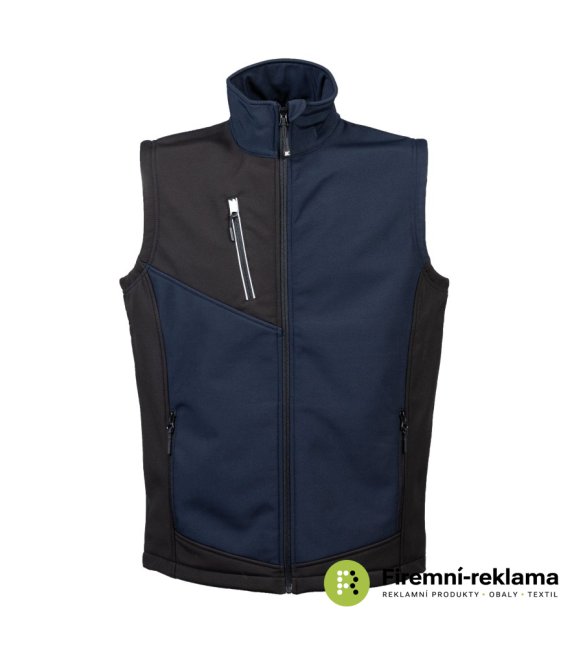 James Ross Waistcoat Monterosa Heavy - Colour: navy, Size: S