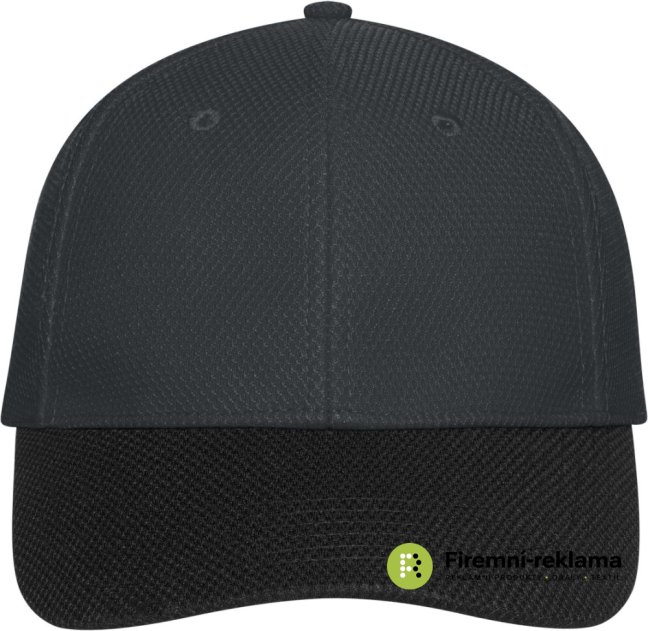 6 Panel Mesh Cap - Colour: dark grey/black, Size: one size