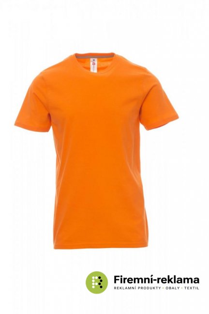 Pánské tričko SUNSET - Barva: akvamarínová, Velikost: L