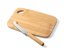 Bambusové prkénko na sýr s nožem