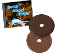 Čokoládové CD 35g v plastové krabičce