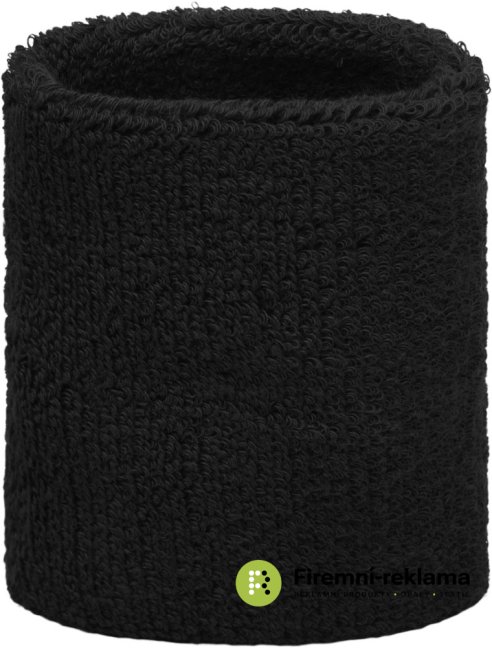Terry Wristband - Colour: black, Size: one size