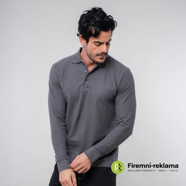 James Ross Polo Tunisi Man - Colour: black, Size: S