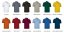 Mix polo shirt Ulises multiple colors 3XL - Packaging: 250pcs