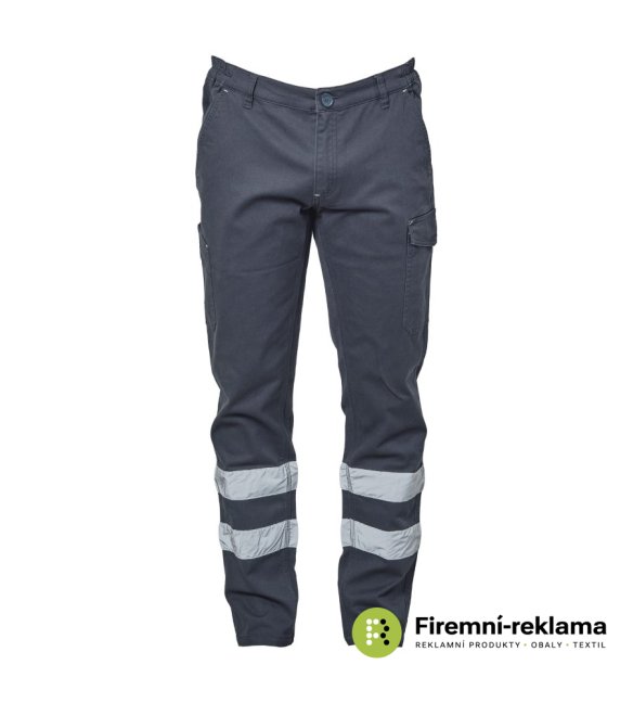 James Ross Pant Zurigo Reflecting - Colour: navy, Size: XS