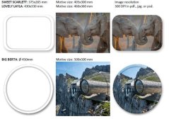 Servírovací podnos Big Berta Ø 450 mm