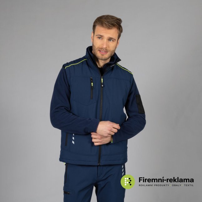 James Ross Waistcoats Bormio - Colour: navy, Size: S