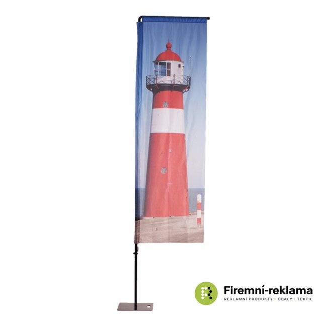 Alu Square print - Variant: Beach Flag Alu Square Graphic 60 x 155 cm