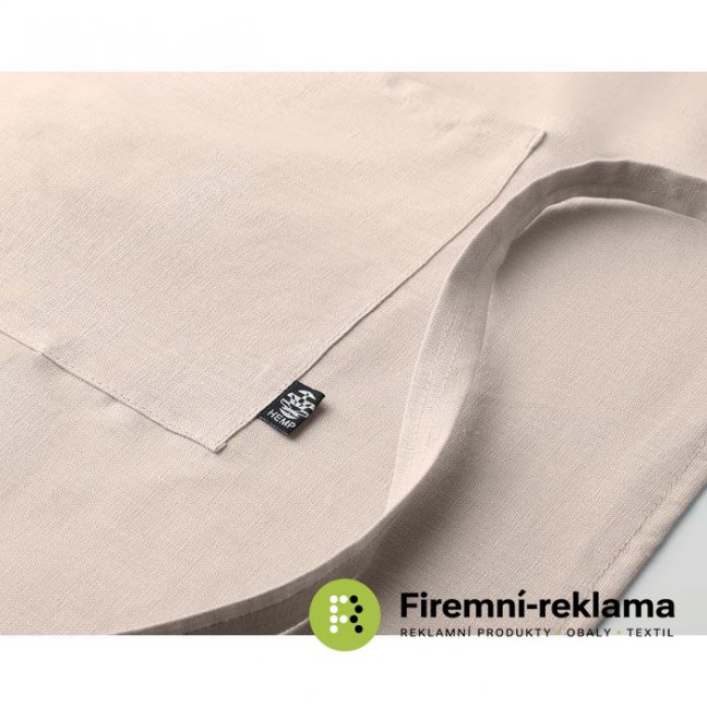 NAIMA eco kitchen apron with print - Packaging: 100pcs