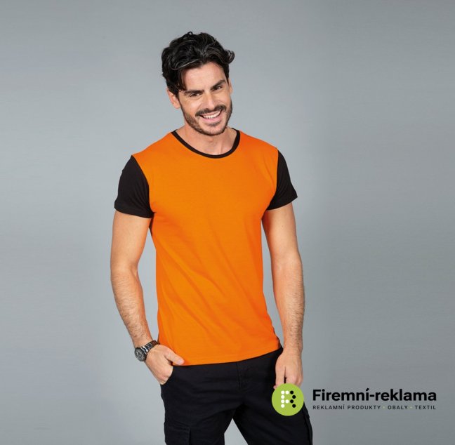 James Ross T-shirt Lisbona - Colour: melange, Size: S
