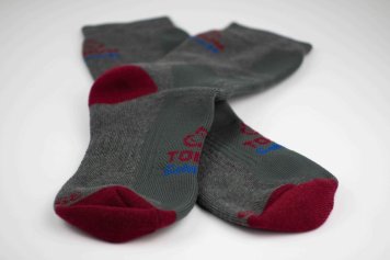 Promotional socks with custom printing