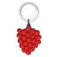 Grapes Keychain - Packaging: 1000pcs, Material: Acrylic, standard ring
