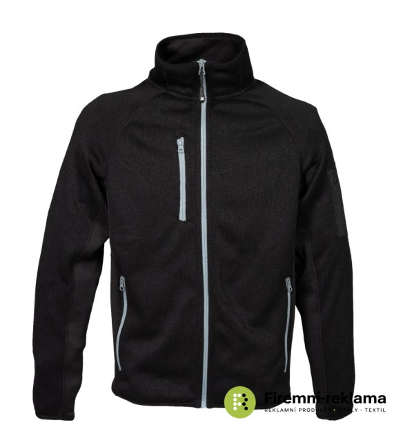 James Ross Knitted fleece Monviso Man - Colour: black, Size: S