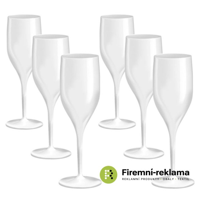 Plastic glasses for sparkling wine 150 ml - 1008 pcs