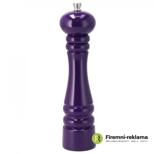 Wooden spice grinder purple