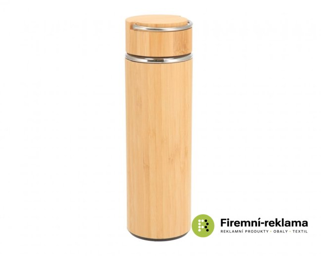 Wooden thermos 400 ml - bamboo