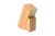 Wooden knife stand BRILLANTE rubber tree - 22 x 17 x 9 cm