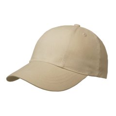Cap with advertising print