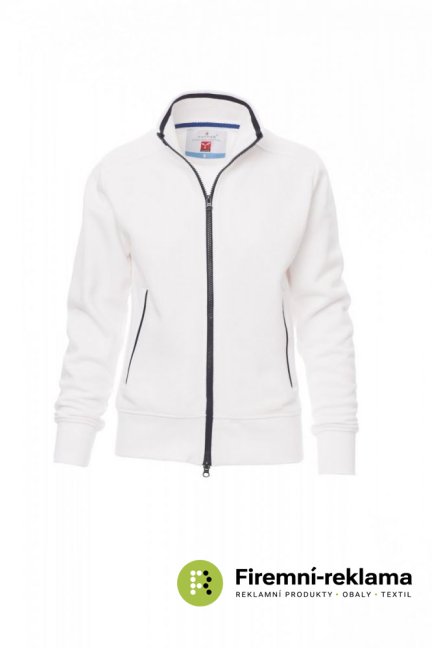 Women's sweatshirt MELBOURNE - Colour: white/navy blue, Size: M