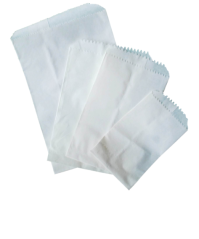 Paper bags with flat bottom 7x11cm