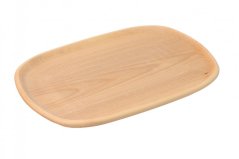 Stylish small wooden tray