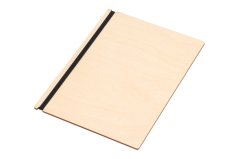 Wooden menu board A4 - birch