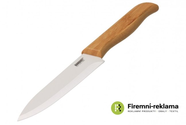Kitchen ceramic knife ACURA BAMBOO - 23.5 cm