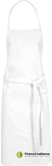 REEVA kitchen apron with print - Packaging: 1pcs, Colour: white