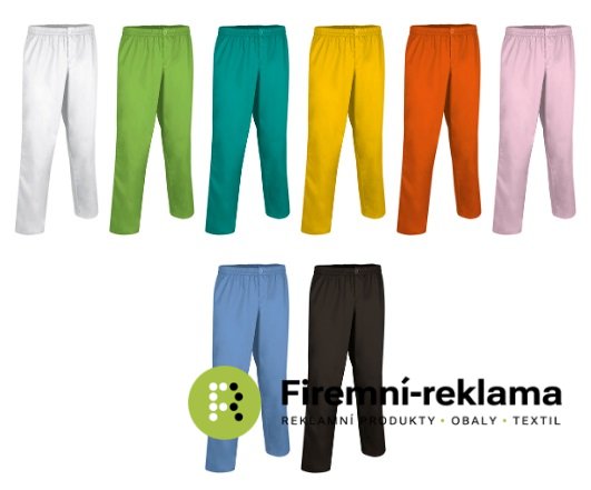 Značkové zdravotnické kalhoty Pixel XS - 3XL - Balení: 1ks, Barva: bílá, Velikost: XS