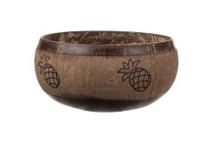 Coconut bowl with pineapple
