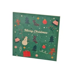 Eco-friendly square advent calendar