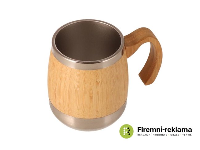 Dřevěný termohrnek 450 ml