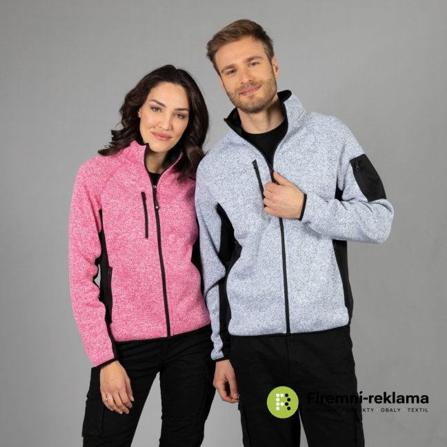 James Ross Knitted fleece Monviso Man - Colour: black, Size: S