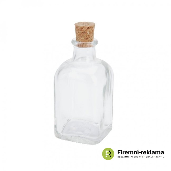 Glass bottle with cork 100 ml