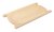 Wooden indented trough 60 cm