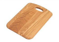 Premium oak wood cutting board - medium