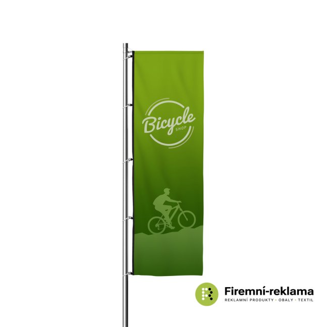Flag Pole Classic Prints - Colour: multicolor, Media Size: 100 x 300cm