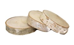 Birch wheel 3-4 cm