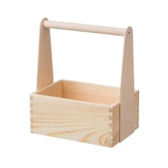 XIV wooden carrier without compartments