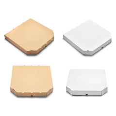 Pizza box without lid print