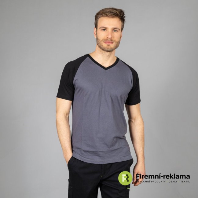 James Ross T-shirt Alicante - Colour: grey, Size: S