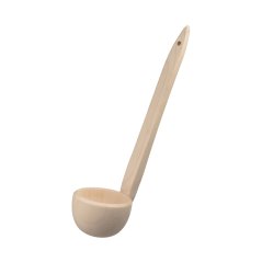 Wooden ladle 36 cm light - žúfánek